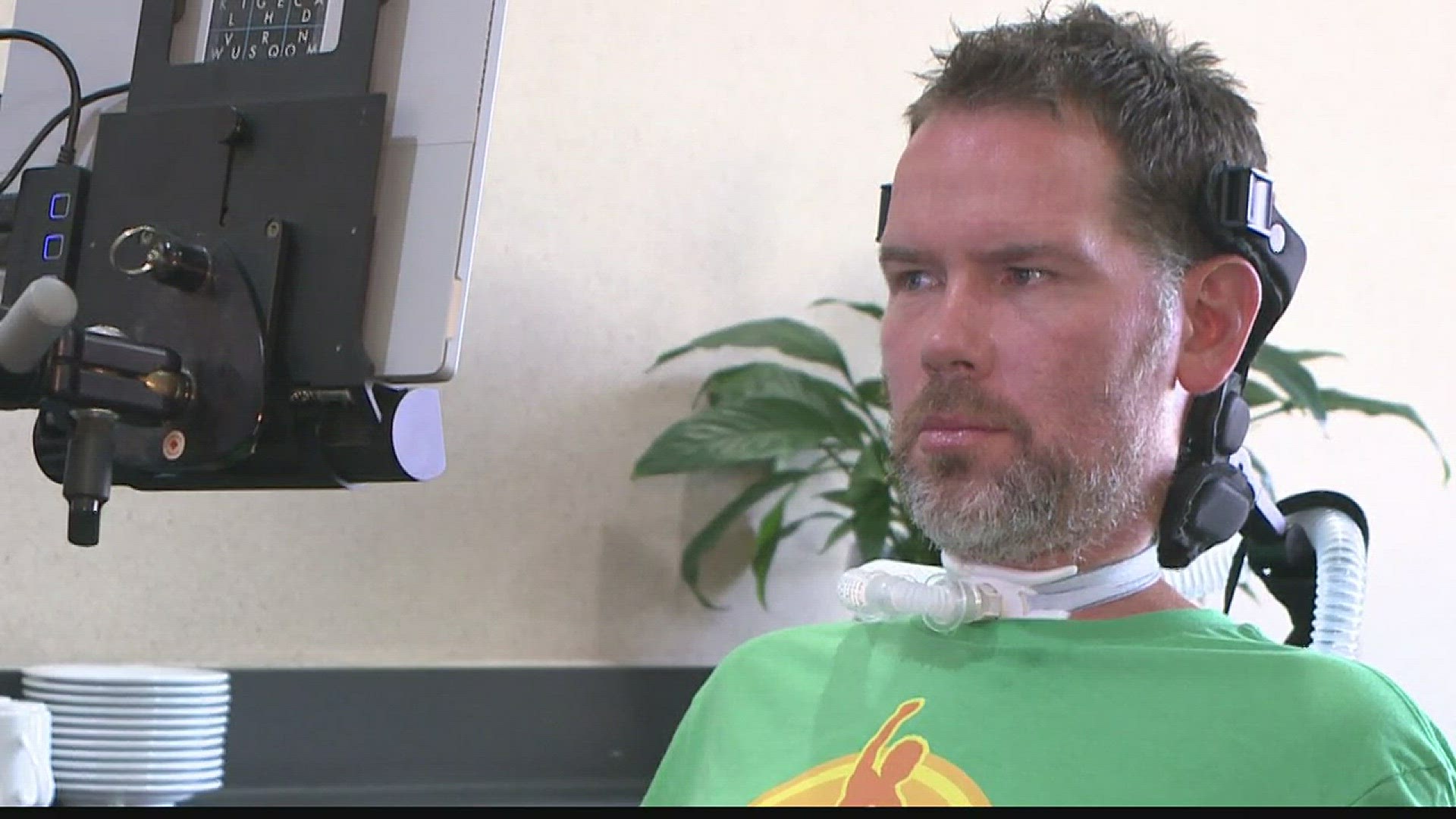 KREM2's Jane McCarthy talks to Steve Gleason about life with ALS and his family.