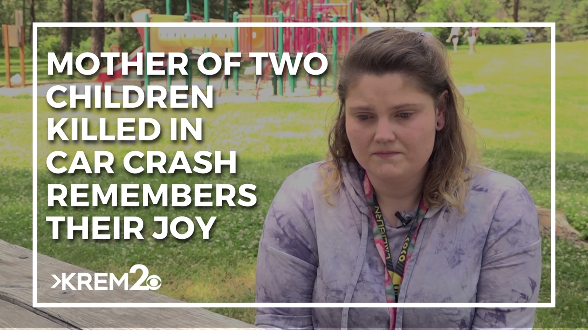A mother is still in tears after her two kids were found dead in an overturned car following a crash in Riggins, Idaho, over the weekend.