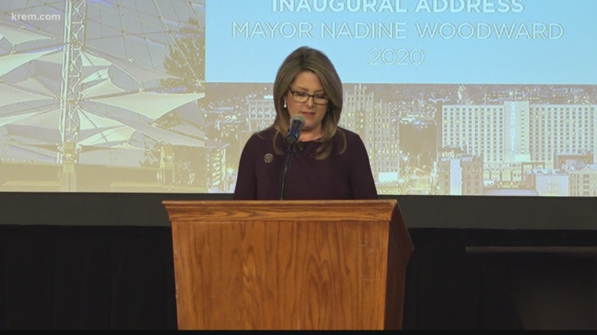 Woodward said her administration had four main priorities going forward: homelessness, housing, economic development, and public safety.