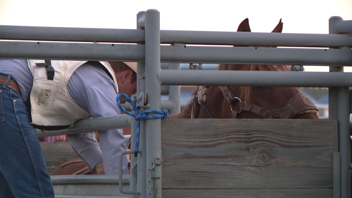 Behind the scenes of the Spokane County rodeo