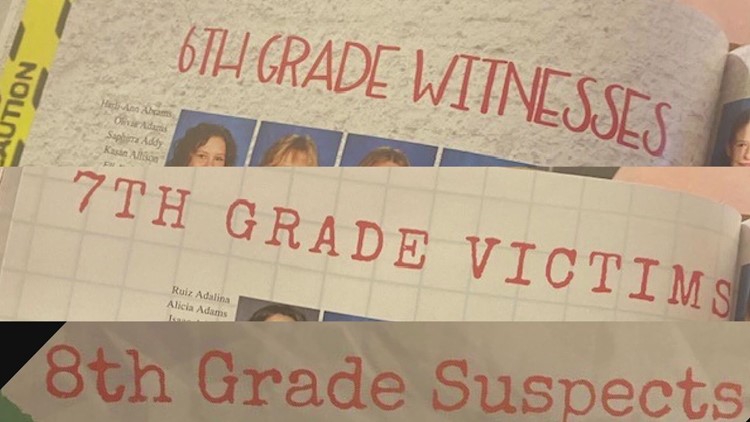 Canfield Middle School yearbook references violence, crime