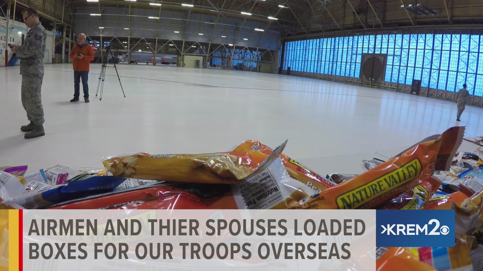 Treats 2 Troops boxes sent from Spokane to military members overseas. Thank you for donating!