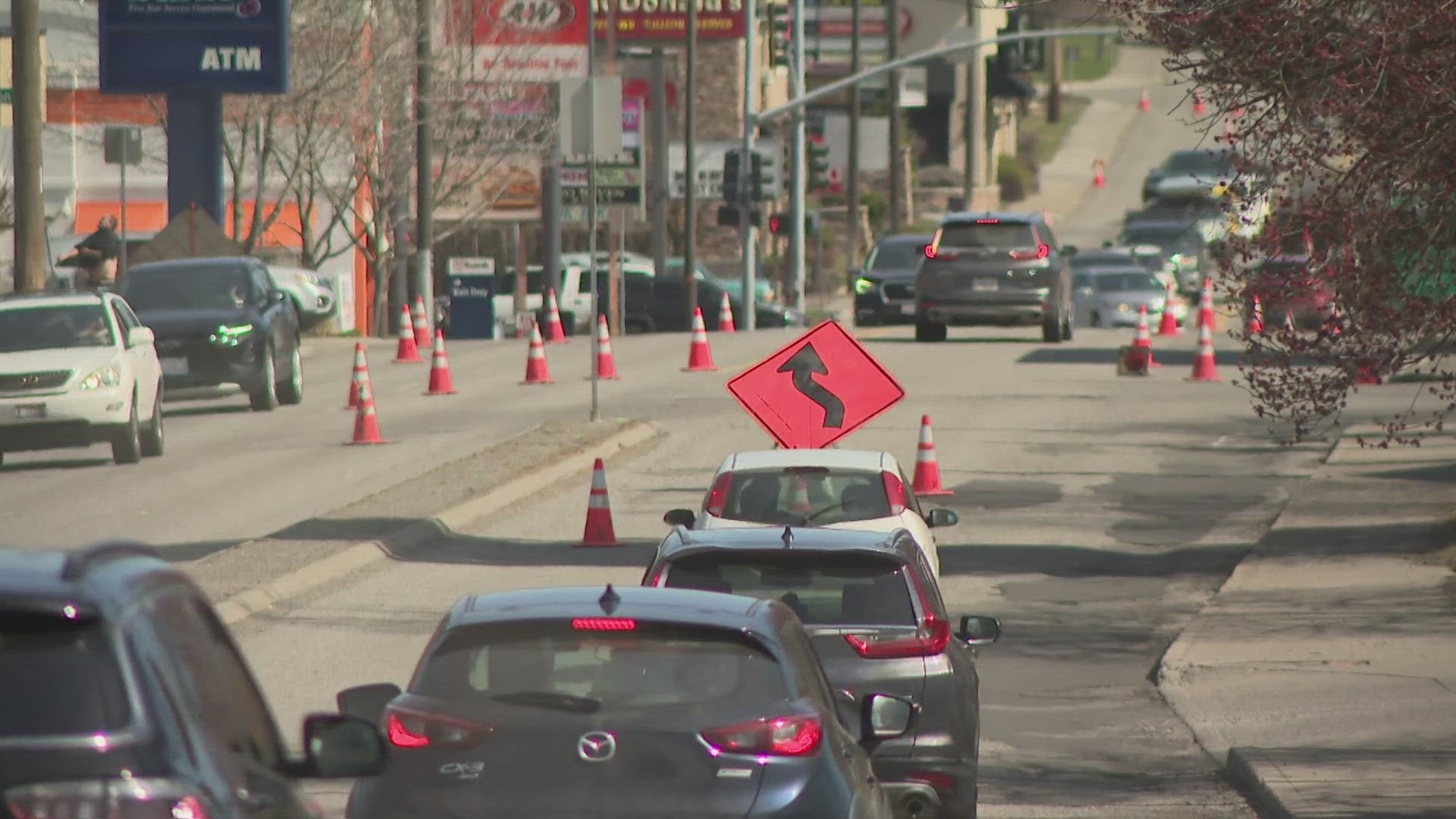 Spokane city officials urge motorists to exercise caution when navigating construction zones, advising drivers to reduce speed and plan ahead.