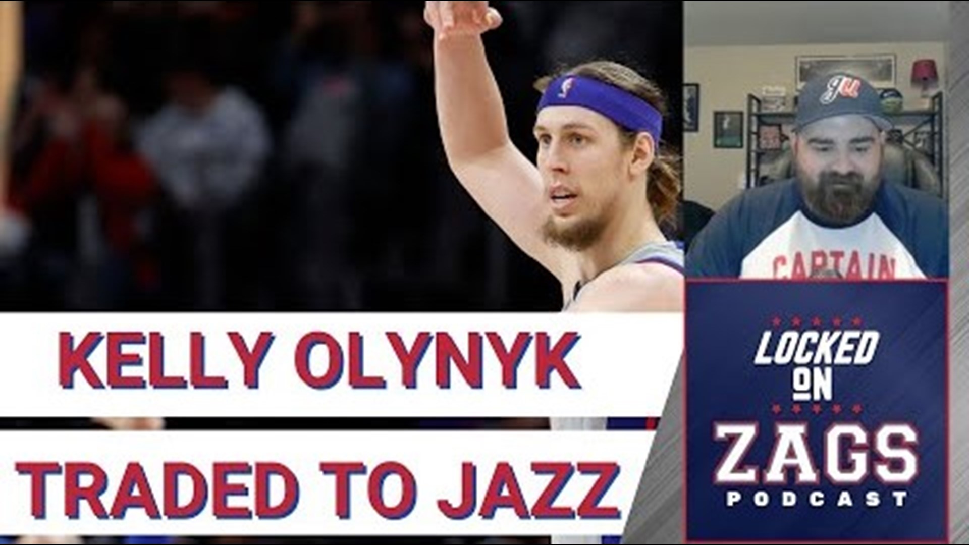 What's next for former Gonzaga Bulldog Kelly Olynyk, after he was traded from the Detroit Pistons to the Utah Jazz on Thursday in a deal for Bojan Bogdanovic.