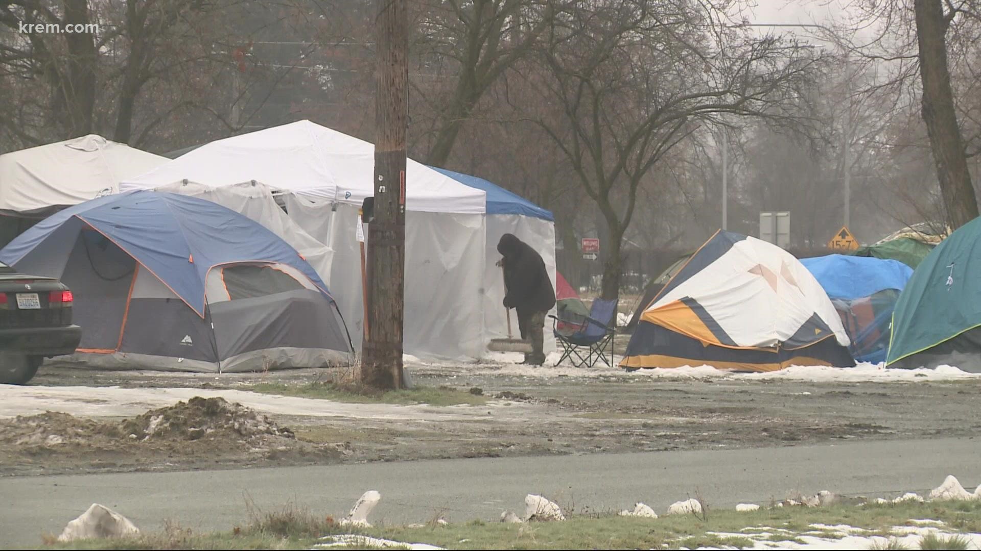 Neighbors raise concerns about Spokane homeless camp