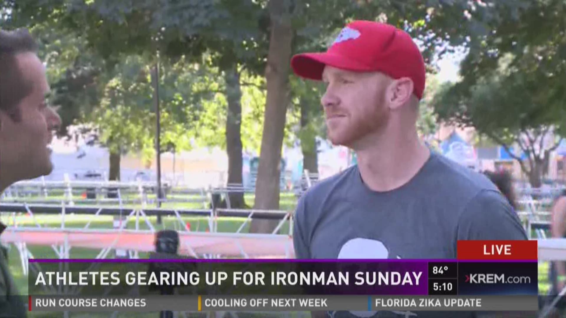Scott Ellis, an Ironman competitor, explains why he loves to race. (8/19/16)