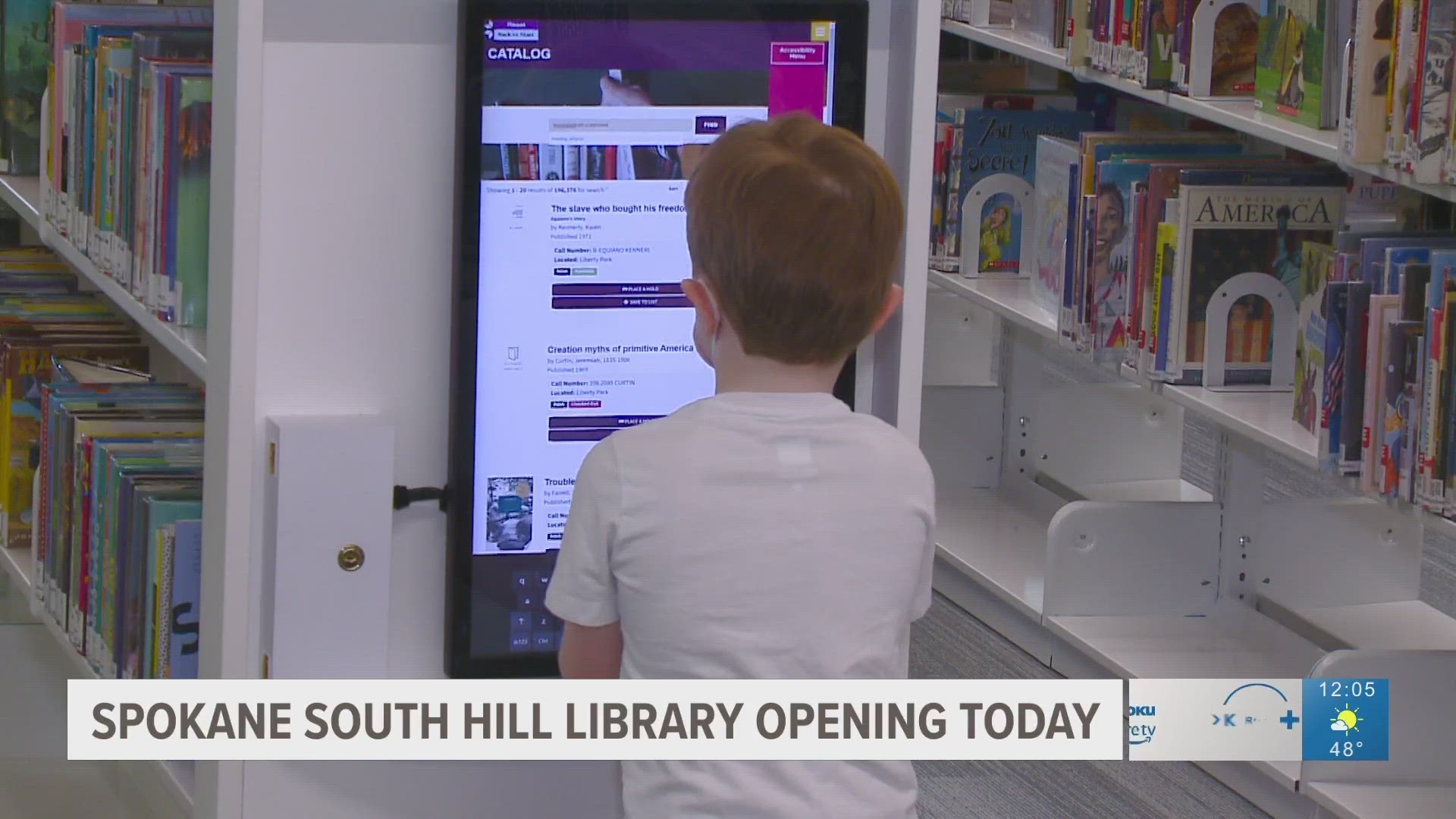The South Hill Library was closed for renovations as part of a $77 million bond that was passed back in 2018. It is the last library to finish renovations.
