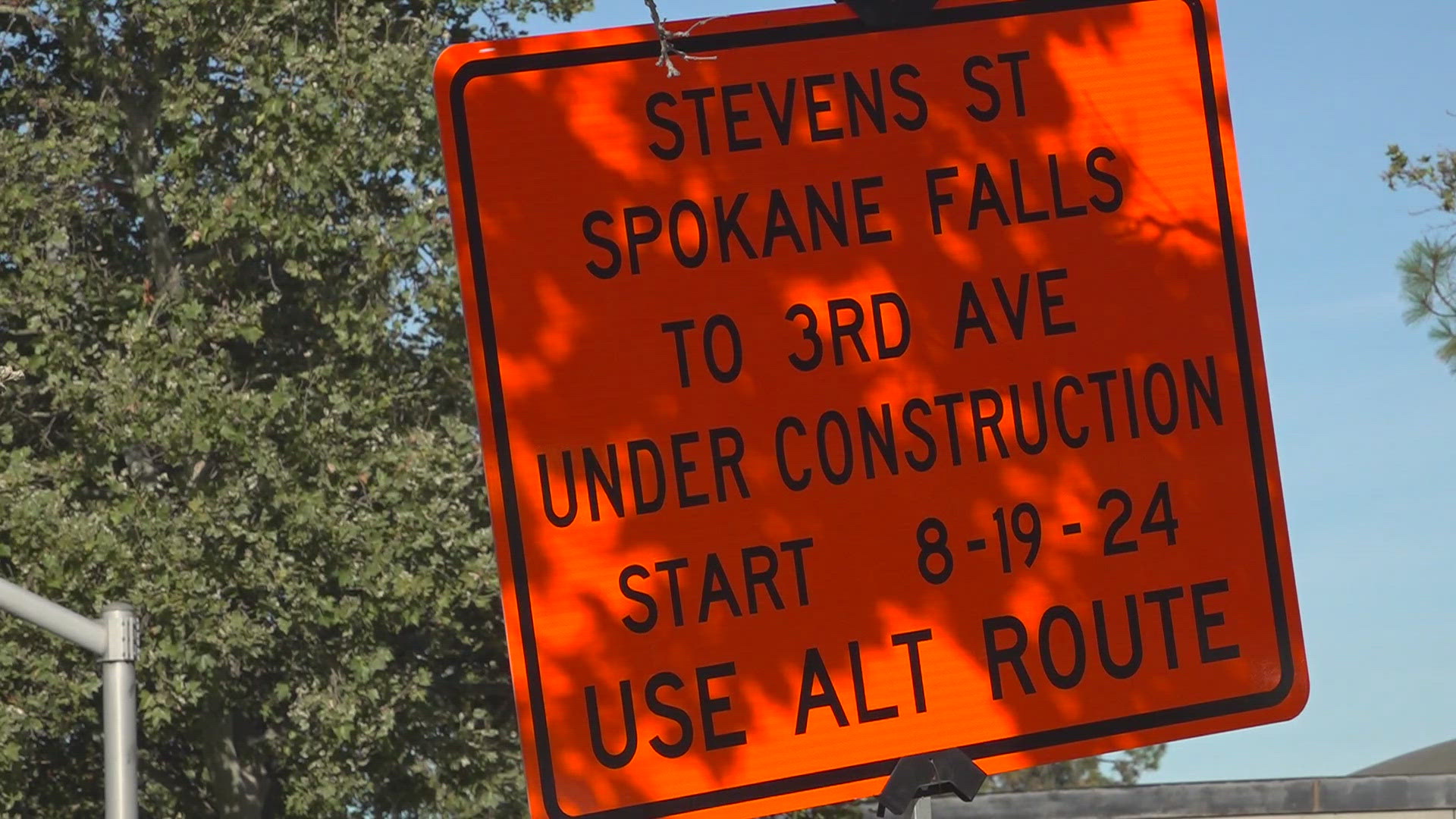 With the weather shifting into winter, most construction will begin to wrap up around Spokane.