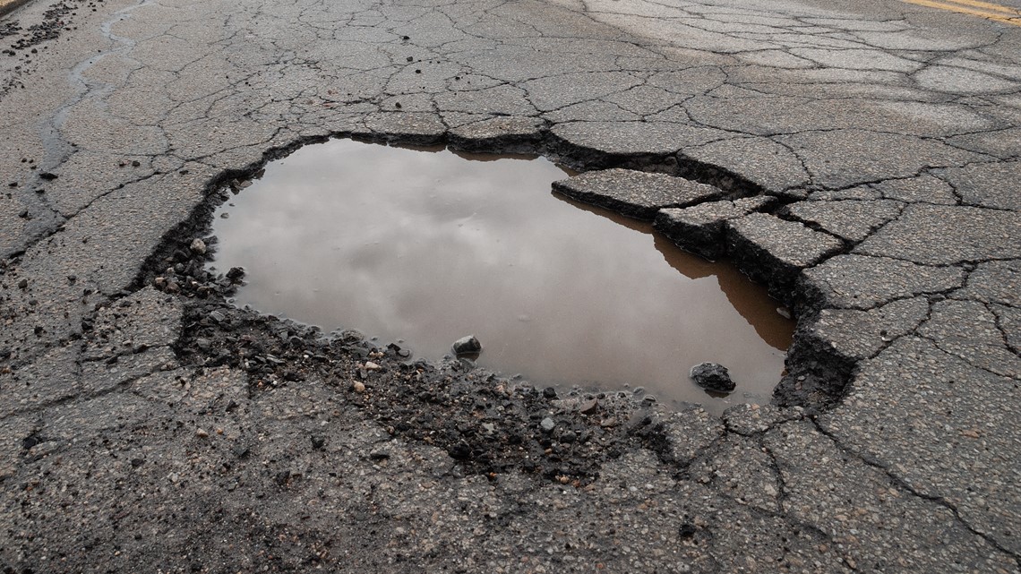 Washington is worst state for potholes | krem.com