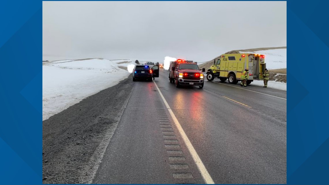 Fatal collision blocking both directions of State Route 195 near