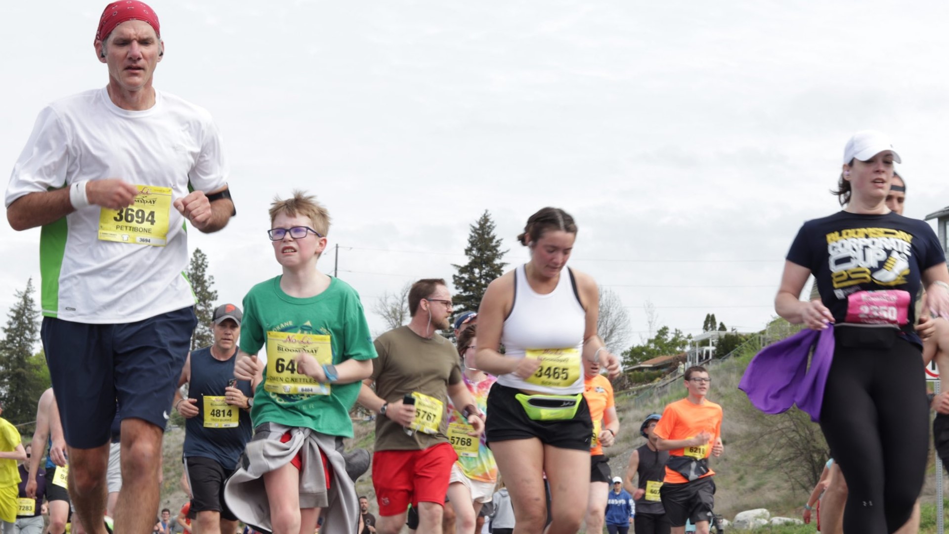 Tens of thousands of runners were in downtown Spokane on Sunday morning for Bloomsday 2023.