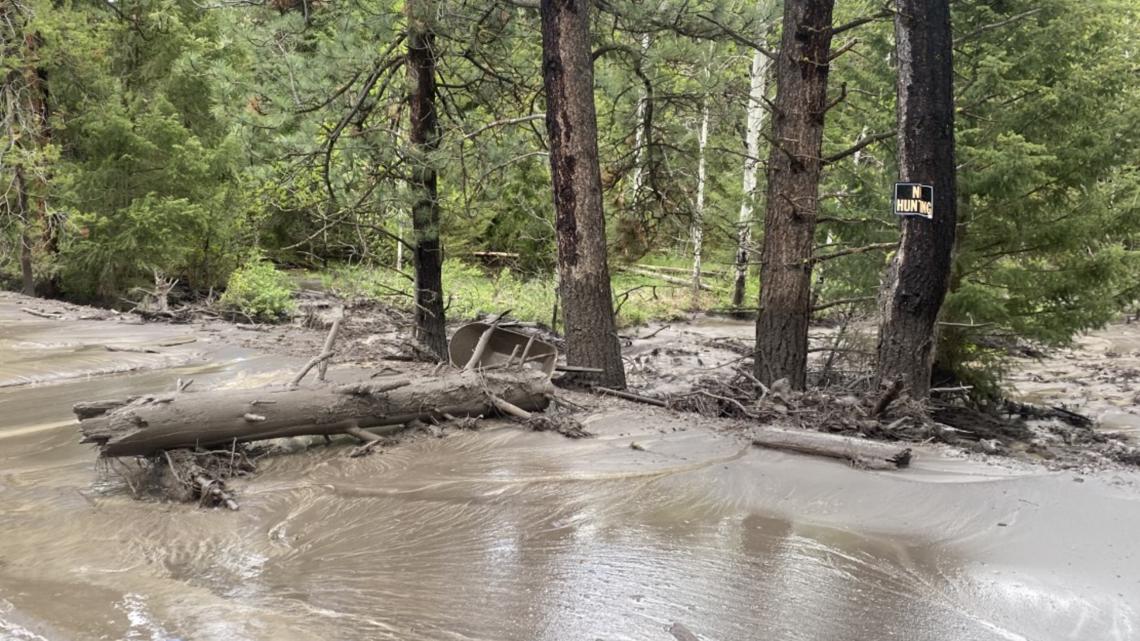 Okanogan County experiences severe flash flood, mudslide | krem.com