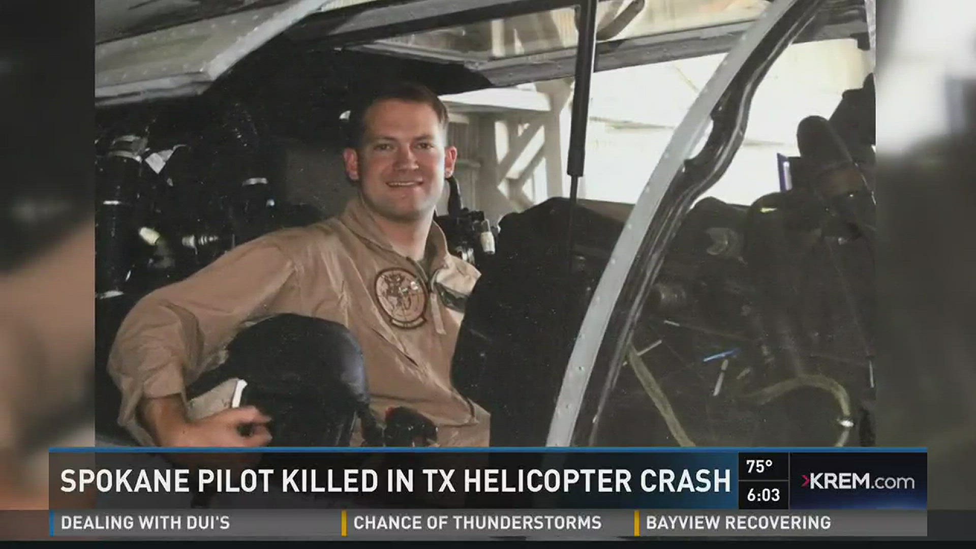 Spokane man dies in Texas helicopter crash