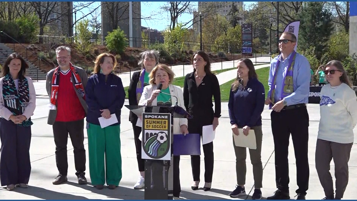 Spokane launches 'Summer of Soccer' to celebrate FIFA World Cup 2026 Fan Zone