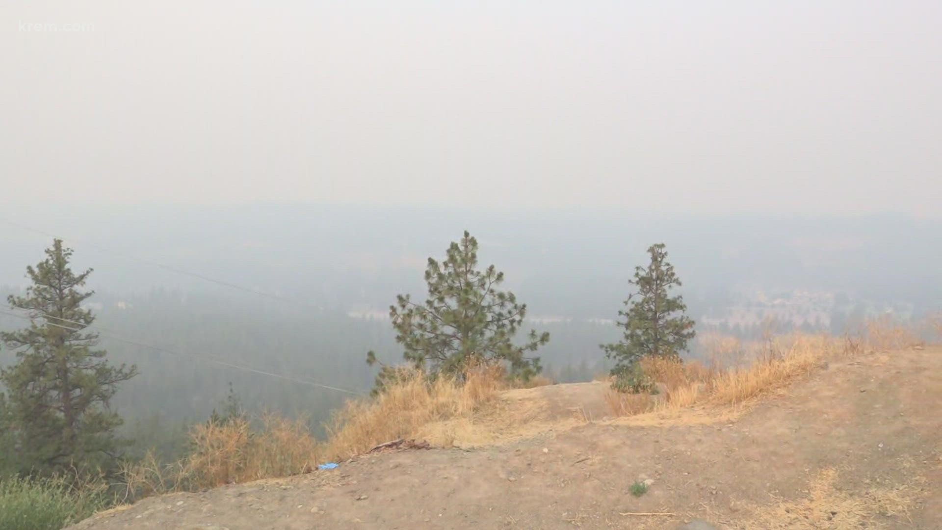 Temperatures climb to the 100s as wildfire smoke creates unhealthy air conditions.