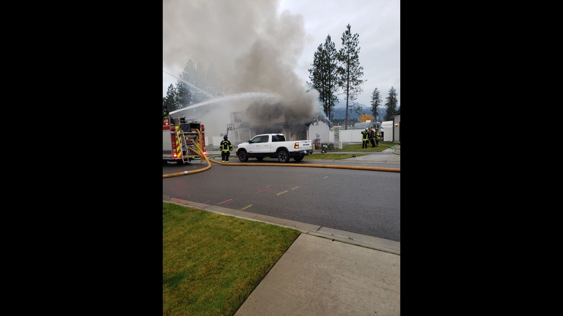 PHOTOS Rathdrum, Idaho, house explodes after gas leak
