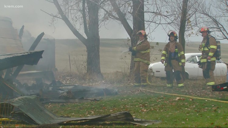 Six dogs killed in Spangle shed fire, no people injured