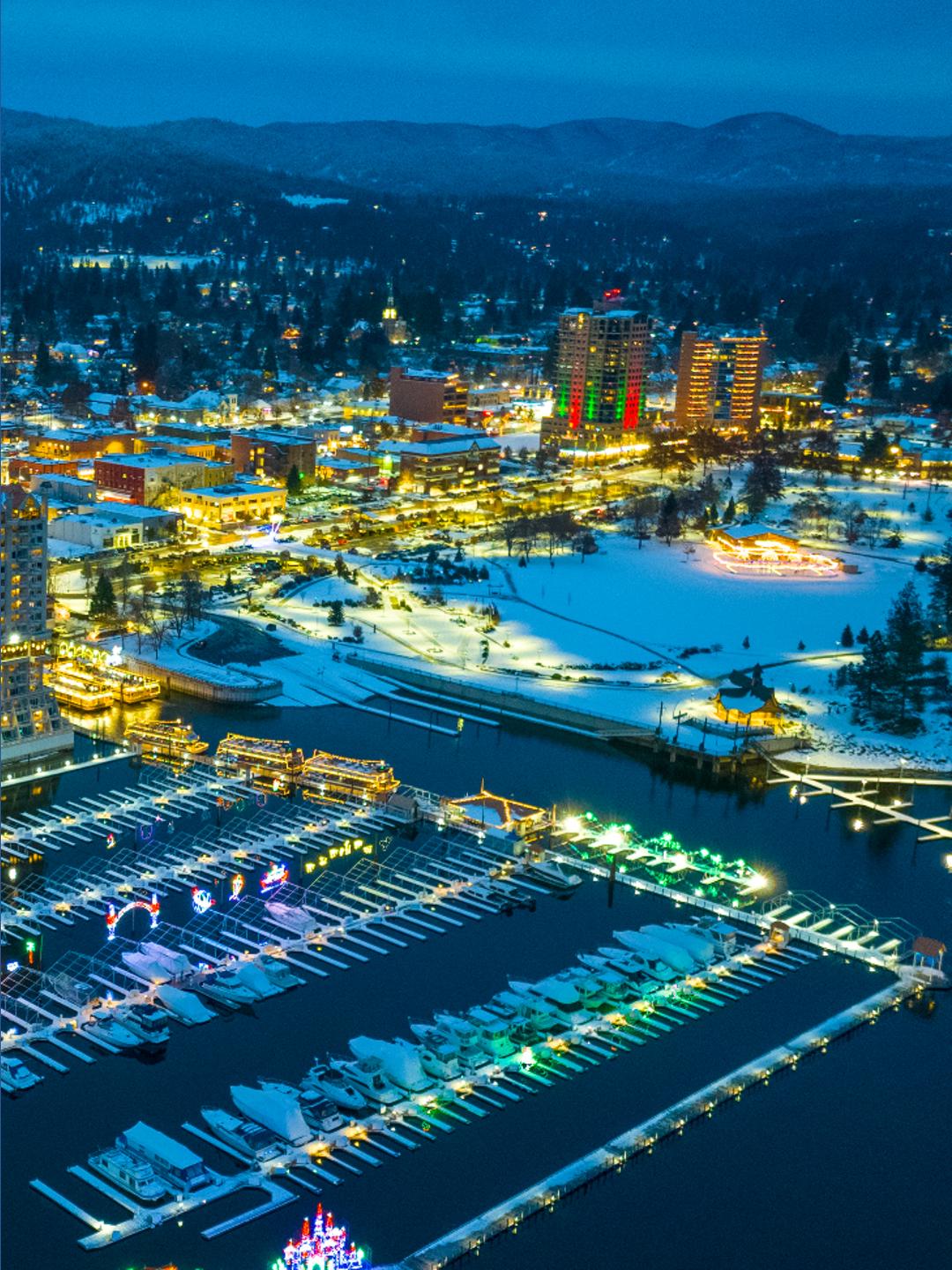 Coeur d'Alene Resort lighting up for the holidays for 38th time on ...