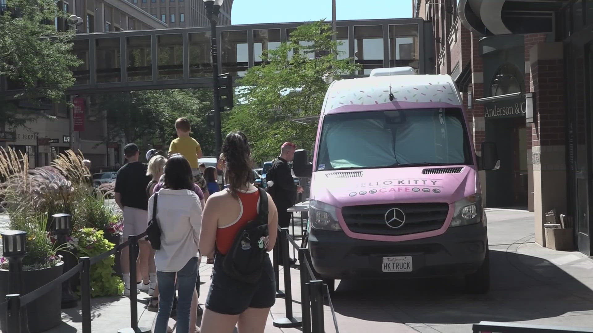 The fabulously pink truck will be selling treats and 50th anniversary merch outside River Park Square on Aug. 24, while supplies last.