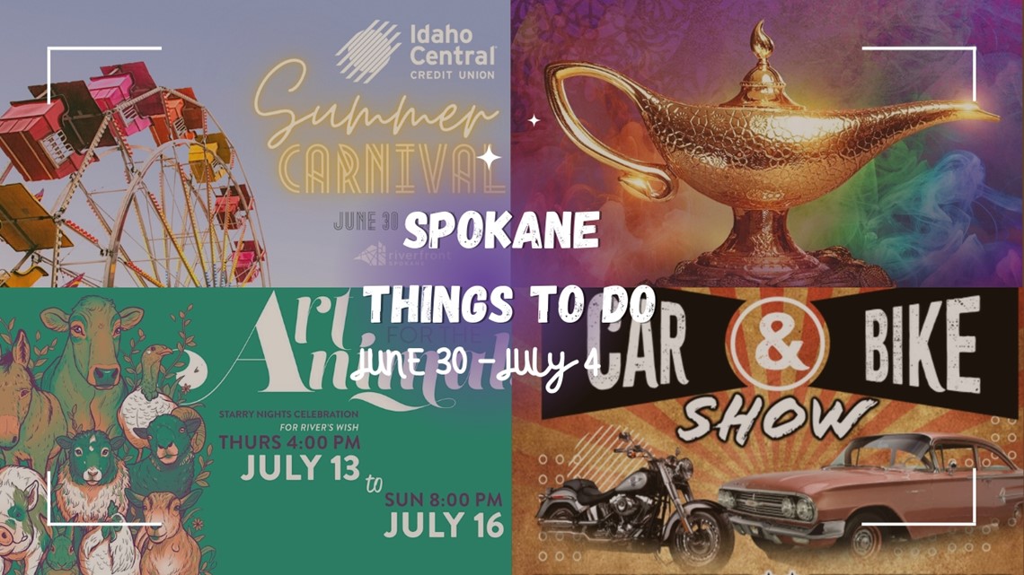 Spokane events June 30July 2