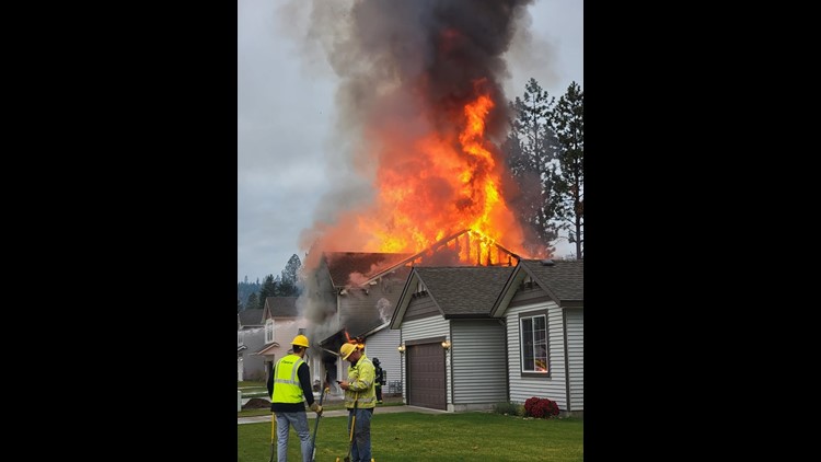 PHOTOS: Rathdrum, Idaho, house explodes after gas leak