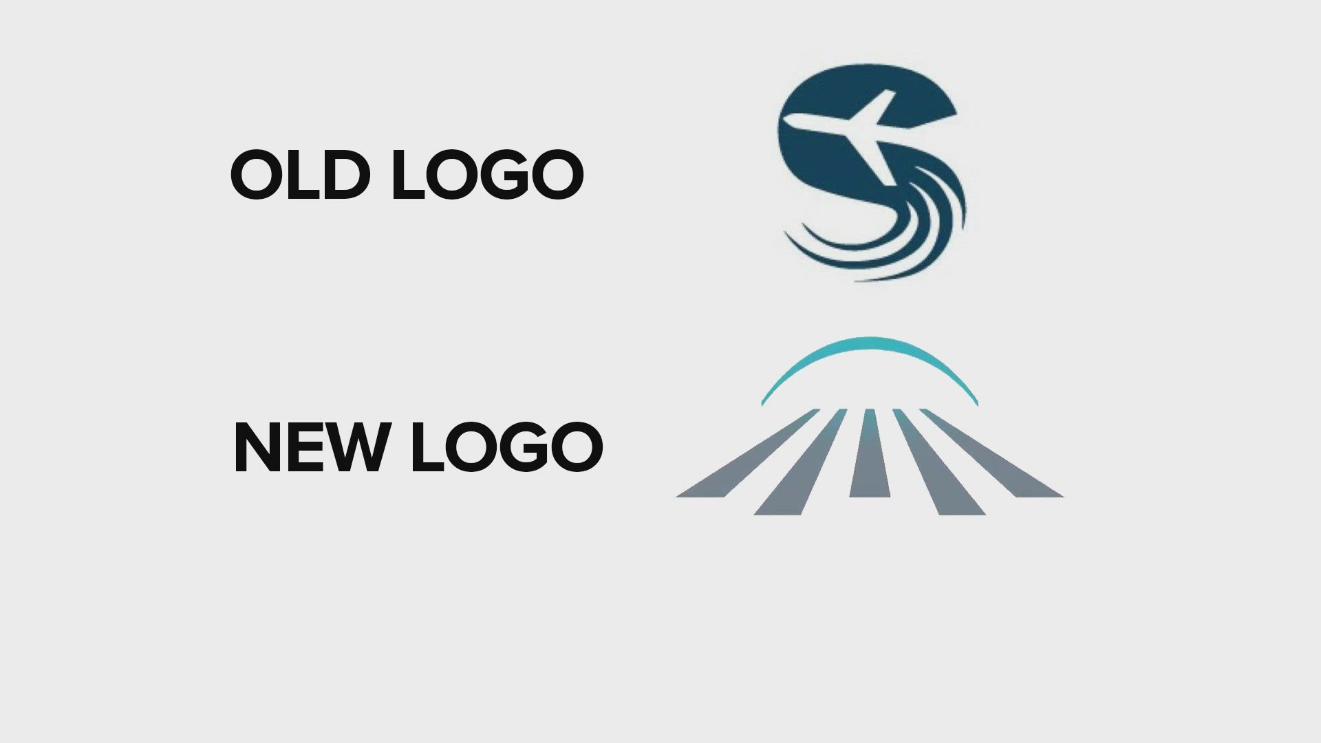 The airport announced it is replacing the "S" logo after three decades for new branding that "reflects its role as the region’s gateway."