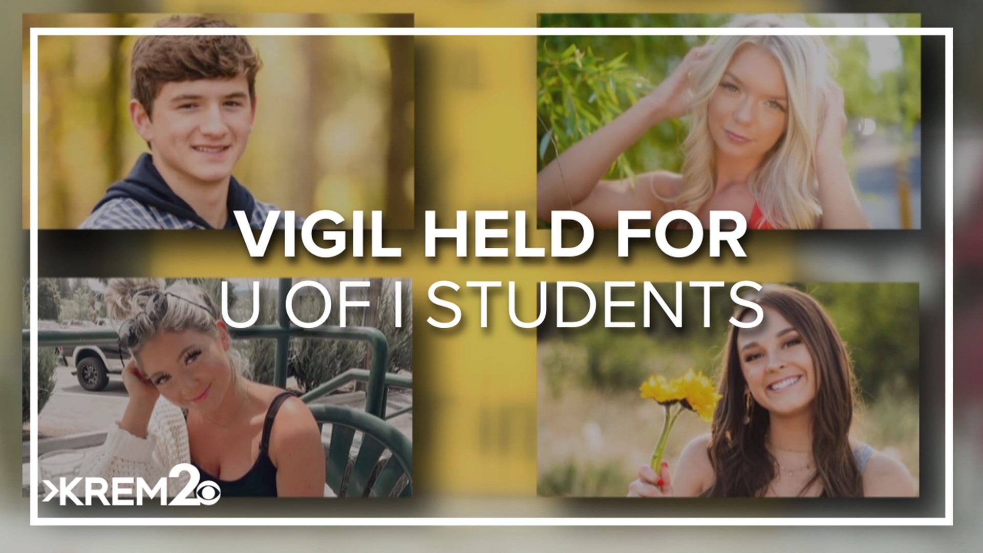 During the vigil four students will speak in memory of Ethan Chapin, Xana Kernodle, Madison Mogen and Kaylee Goncalves.