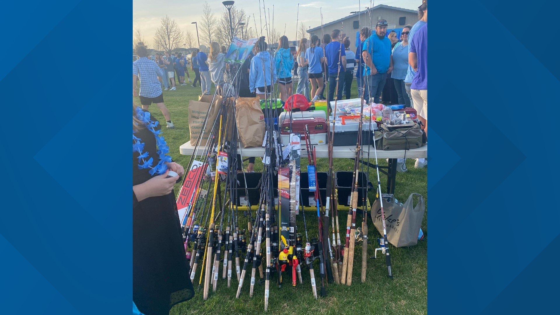 Airway Heights Police donate fishing gear for fallen student