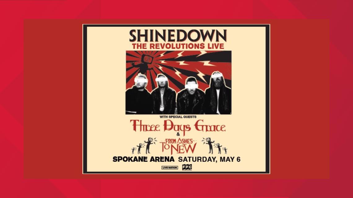 Shinedown returns to Spokane Veterans Memorial Arena May 6 - Vimarsana News