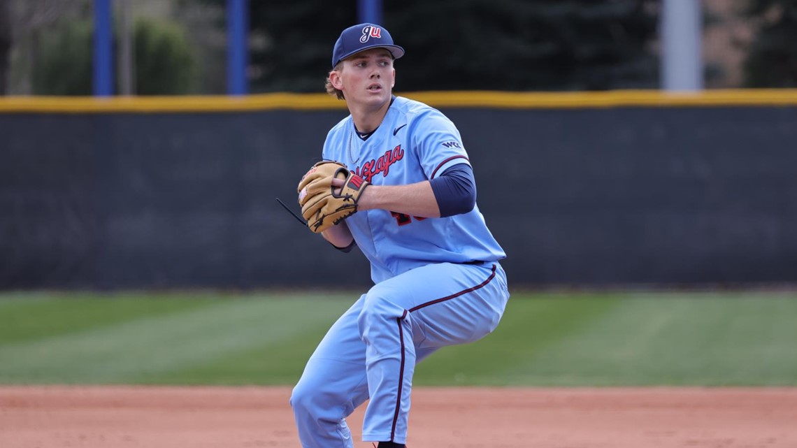 Gonzaga RHP Owen Wild drafted 213th overall in the MLB Draft by the ...