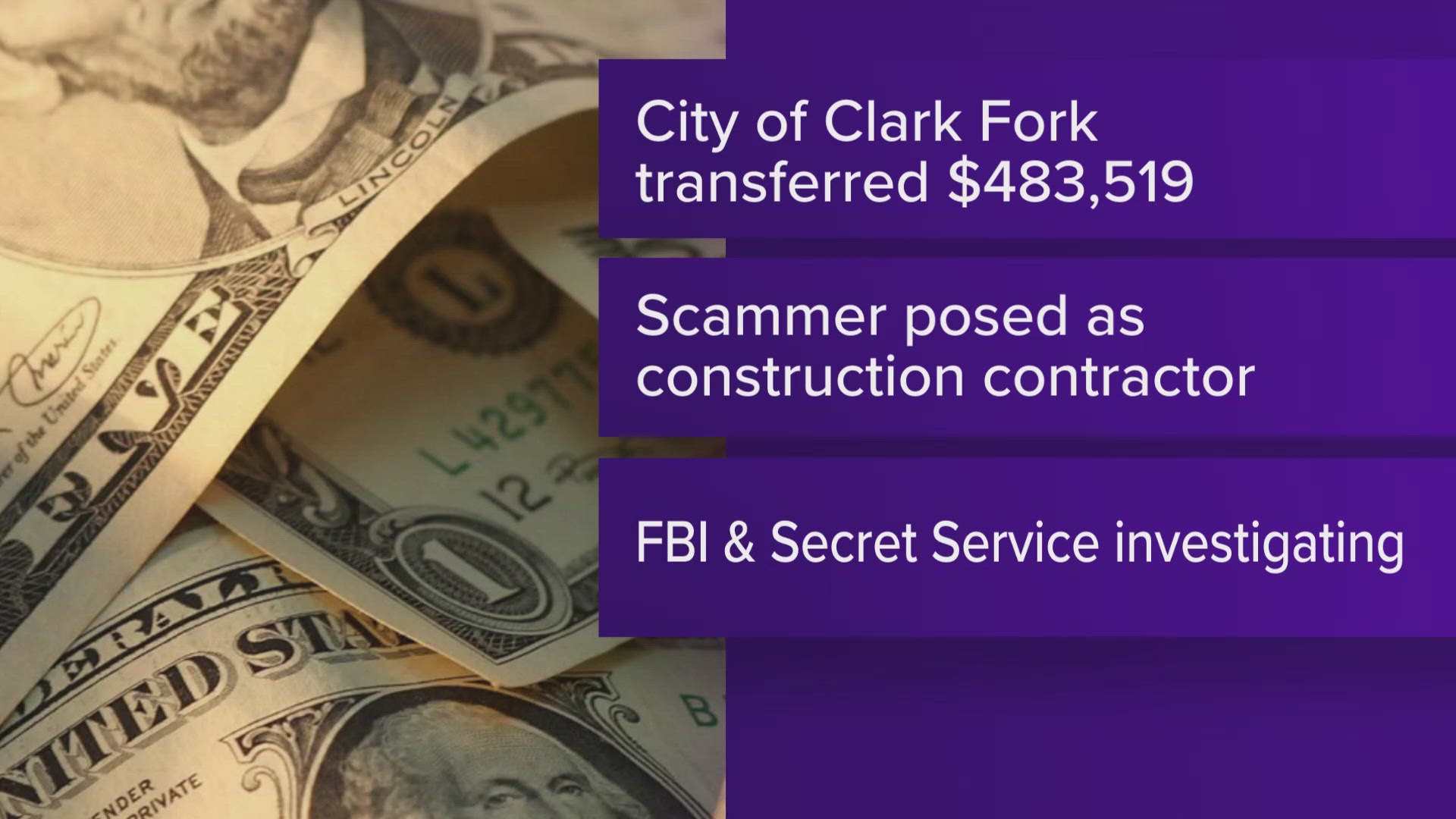 Almost immediately after the payment was made, the contractor became suspicious of a fraudster impersonating its manager and alerted the city.