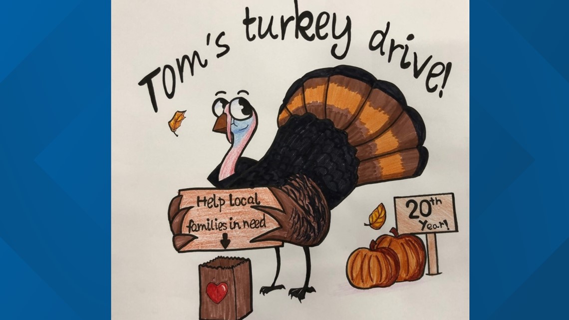 Spokane Valley teen wins 2019 Tom's Turkey Drive TShirt Contest