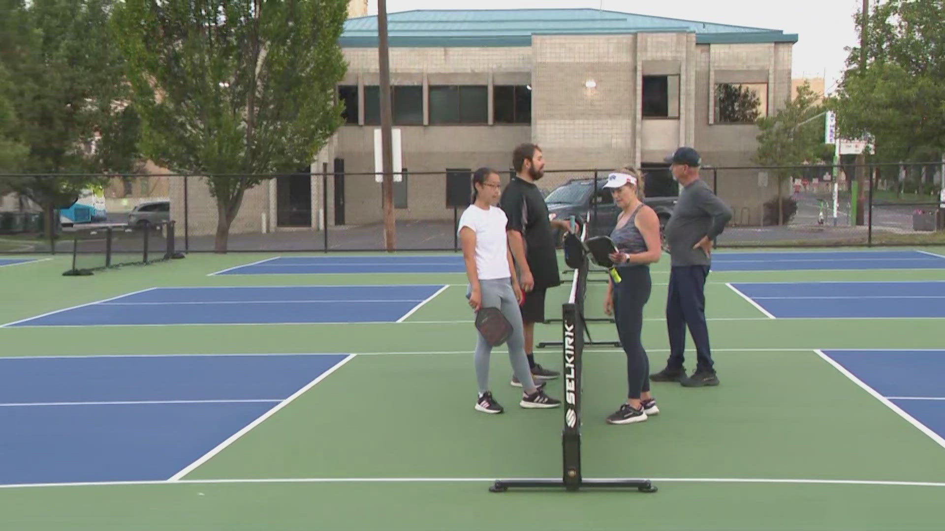 Some new summer activities have arrived in Spokane with new pickleball courts at Wonderground Spokane.