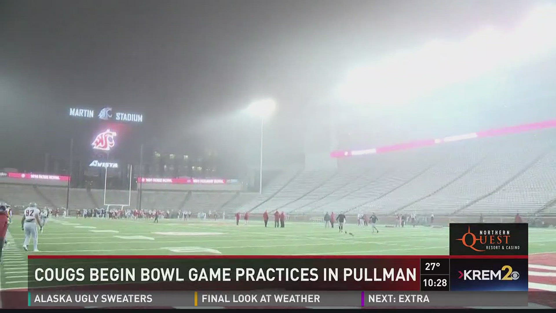 Sports director Darnay Tripp heads to Pullman to talk to the players about bowl game preparations, the loss in the Apple Cup and all the rumors surrounding Mike Leach leaving for another job.