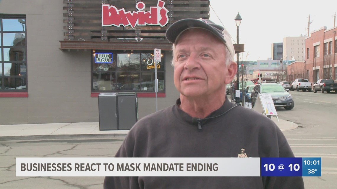 Spokane businesses share thoughts on indoor mask mandate ending - Vimarsana News