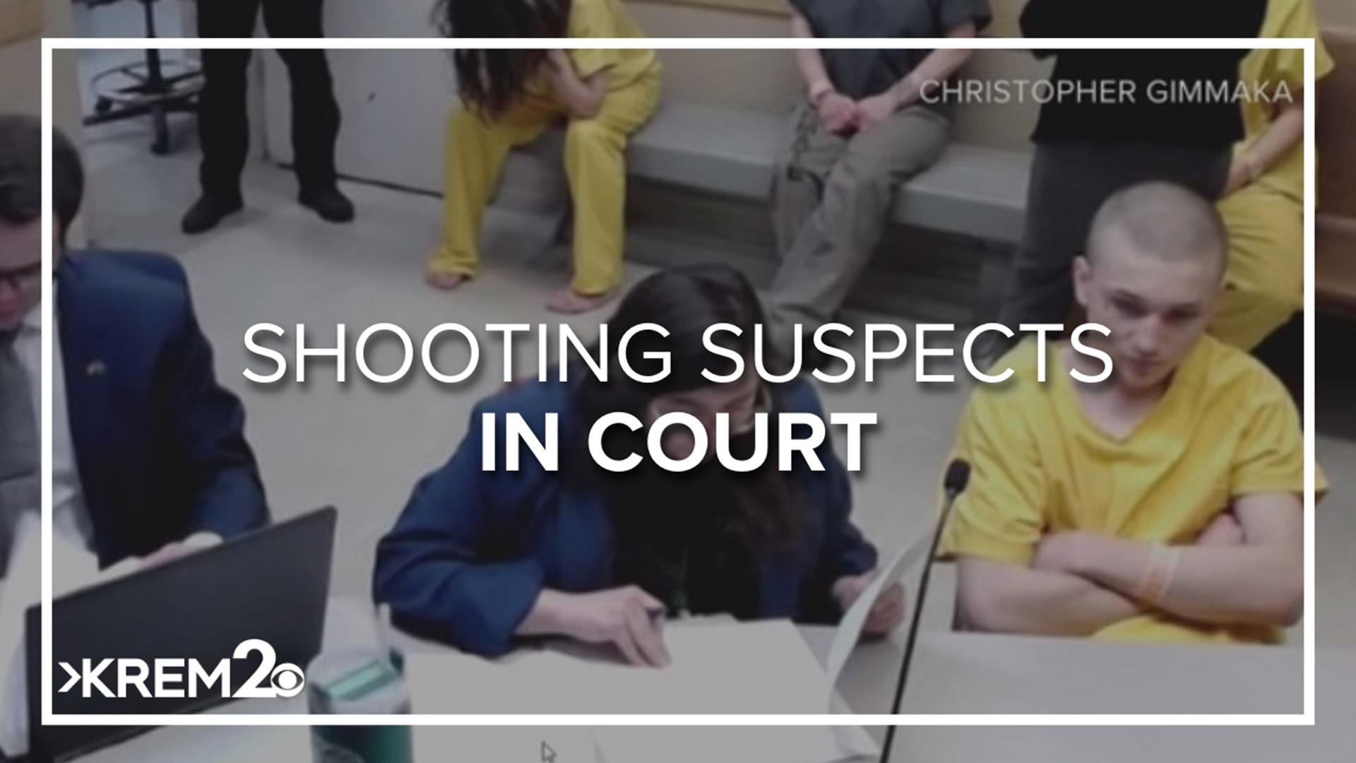 The three 18-year-old suspects appeared in court Tuesday afternoon.