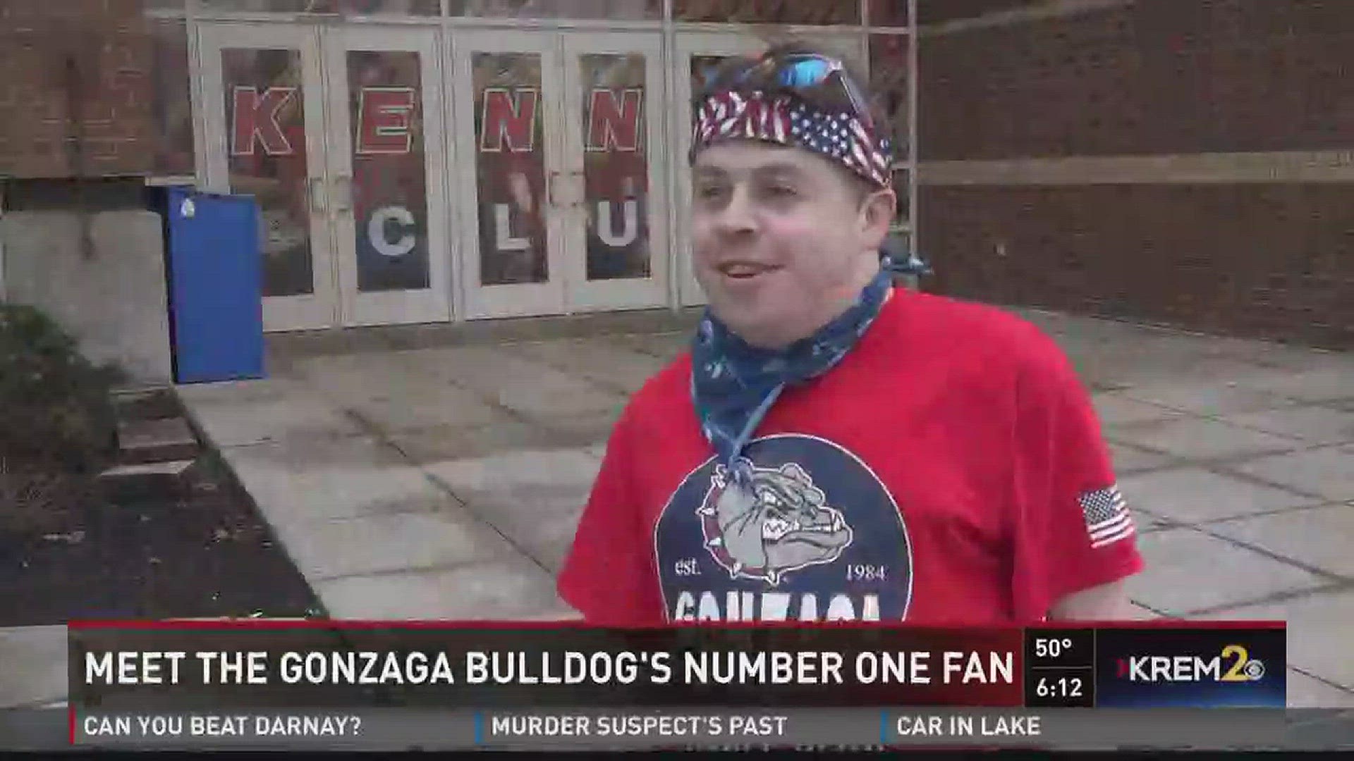 Meet Gonzaga's 'number one fan'
