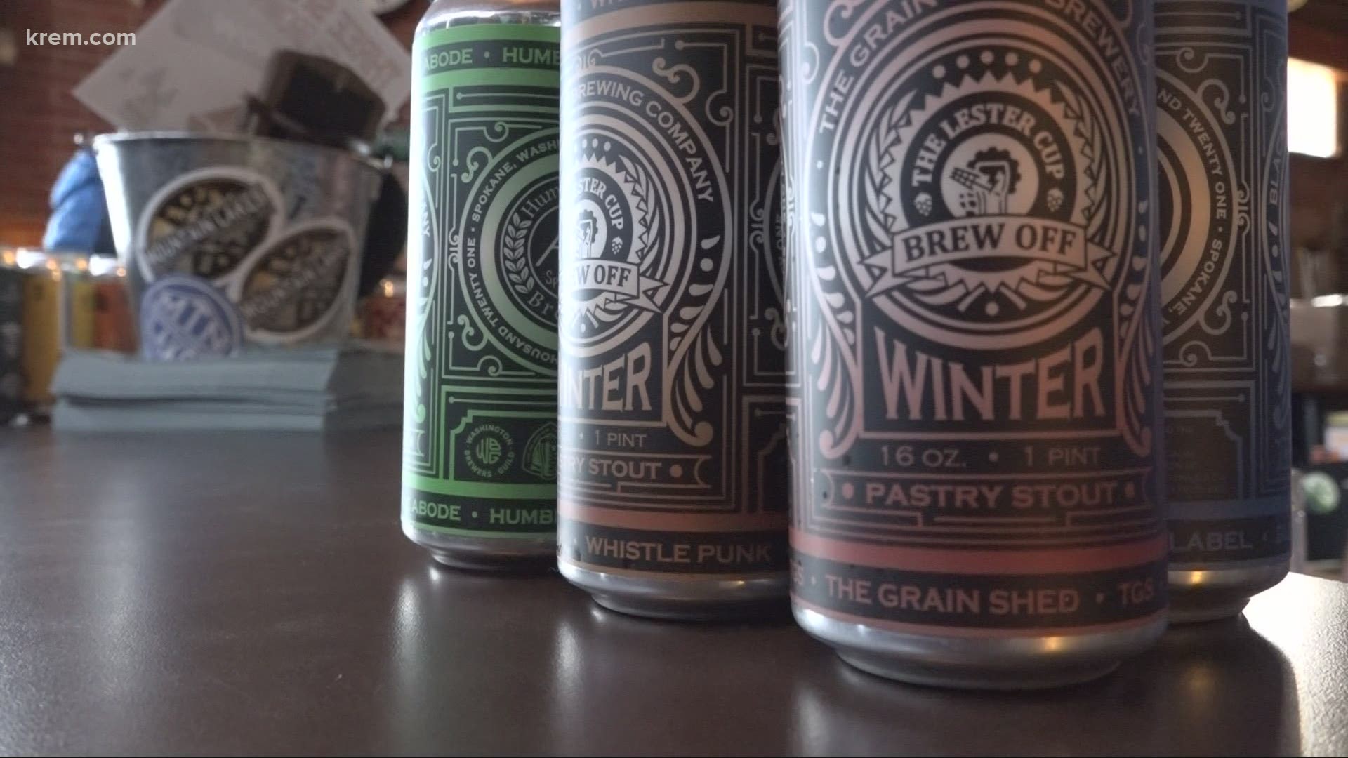 KREM's Joshua Robinson gives us a sneak peek of the local beers competing in the Winter edition of the Lester Cup Brew-Off.