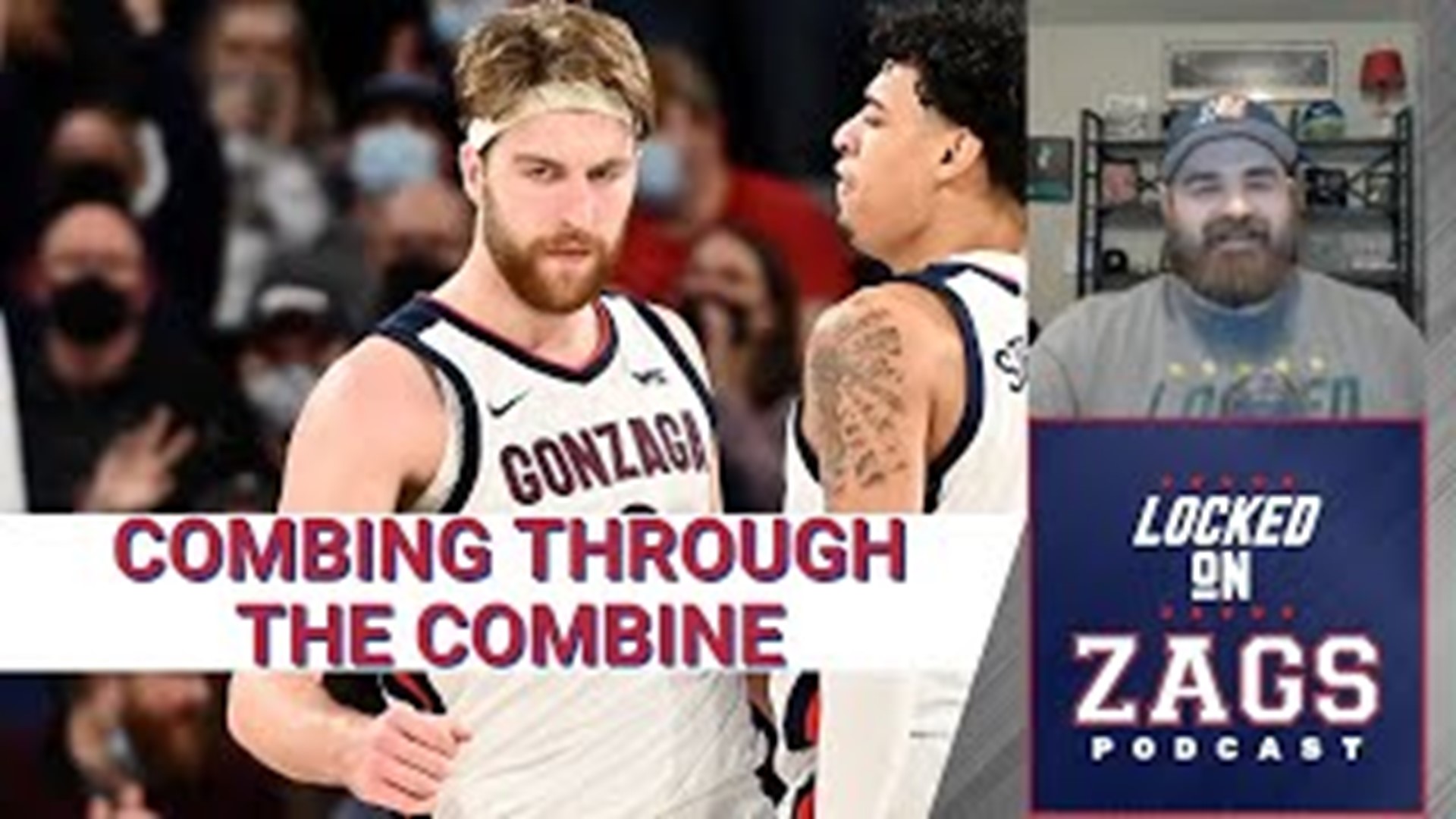 Four Gonzaga Bulldogs, Andrew Nembhard, Julian Strawther, Drew Timme, and Chet Holmgren, participated in at least part of the 2022 NBA draft combine.