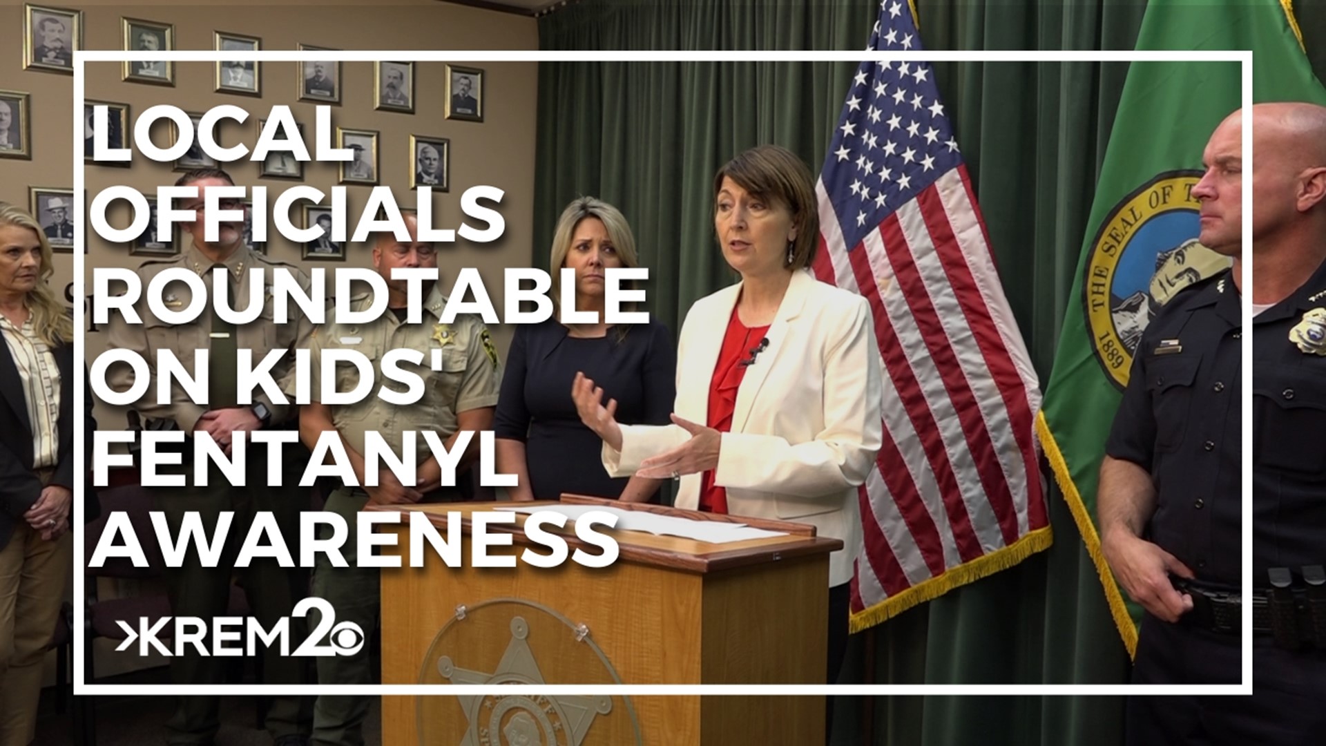 Cathy McMorris Rodgers sat down with local leaders to discuss how to prevent the spread of Fentanyl among Washington youth.