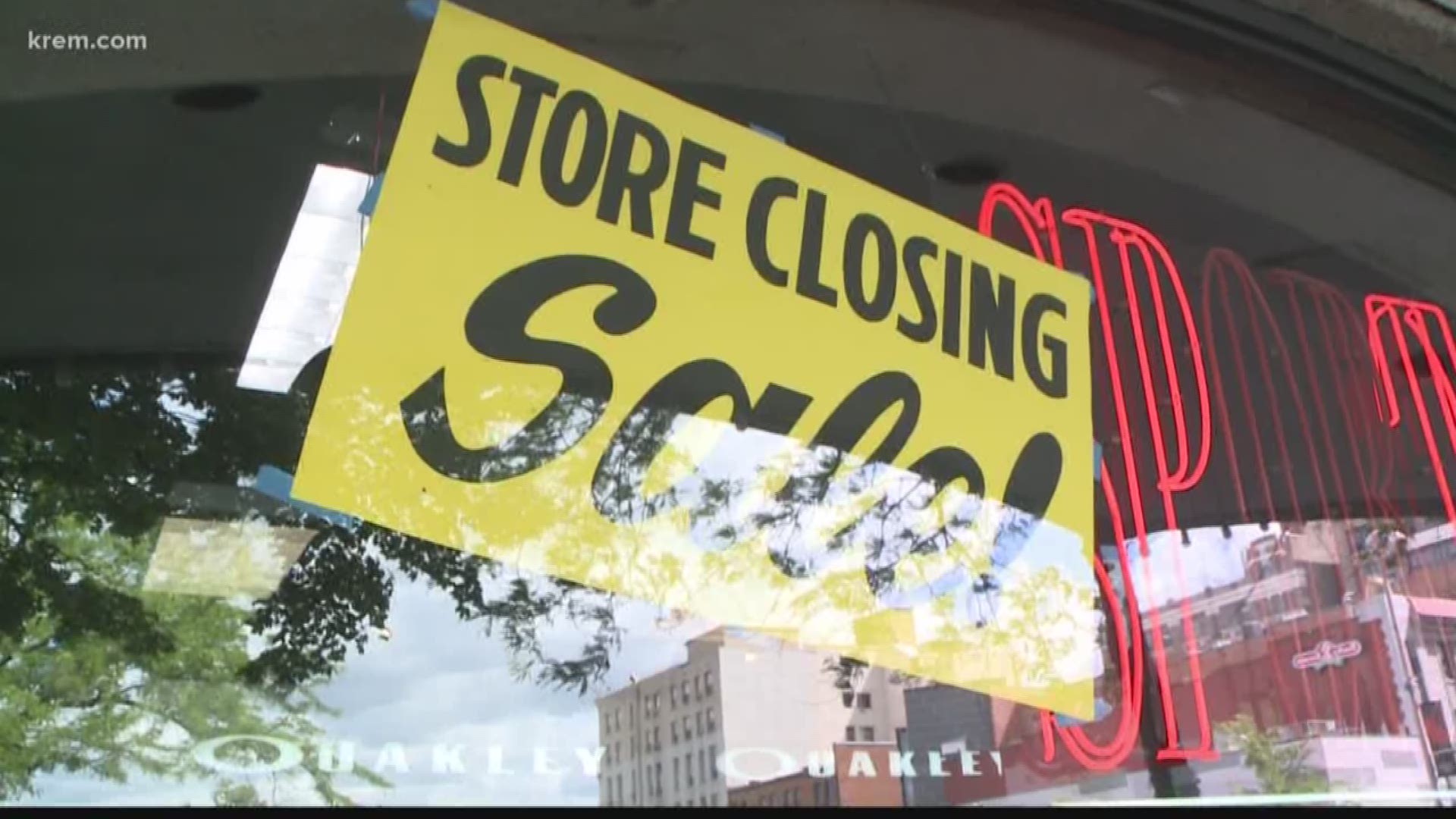 KREM 2's Danamarie McNicholl spoke to one store owner who's closing his doors because he can't compete.