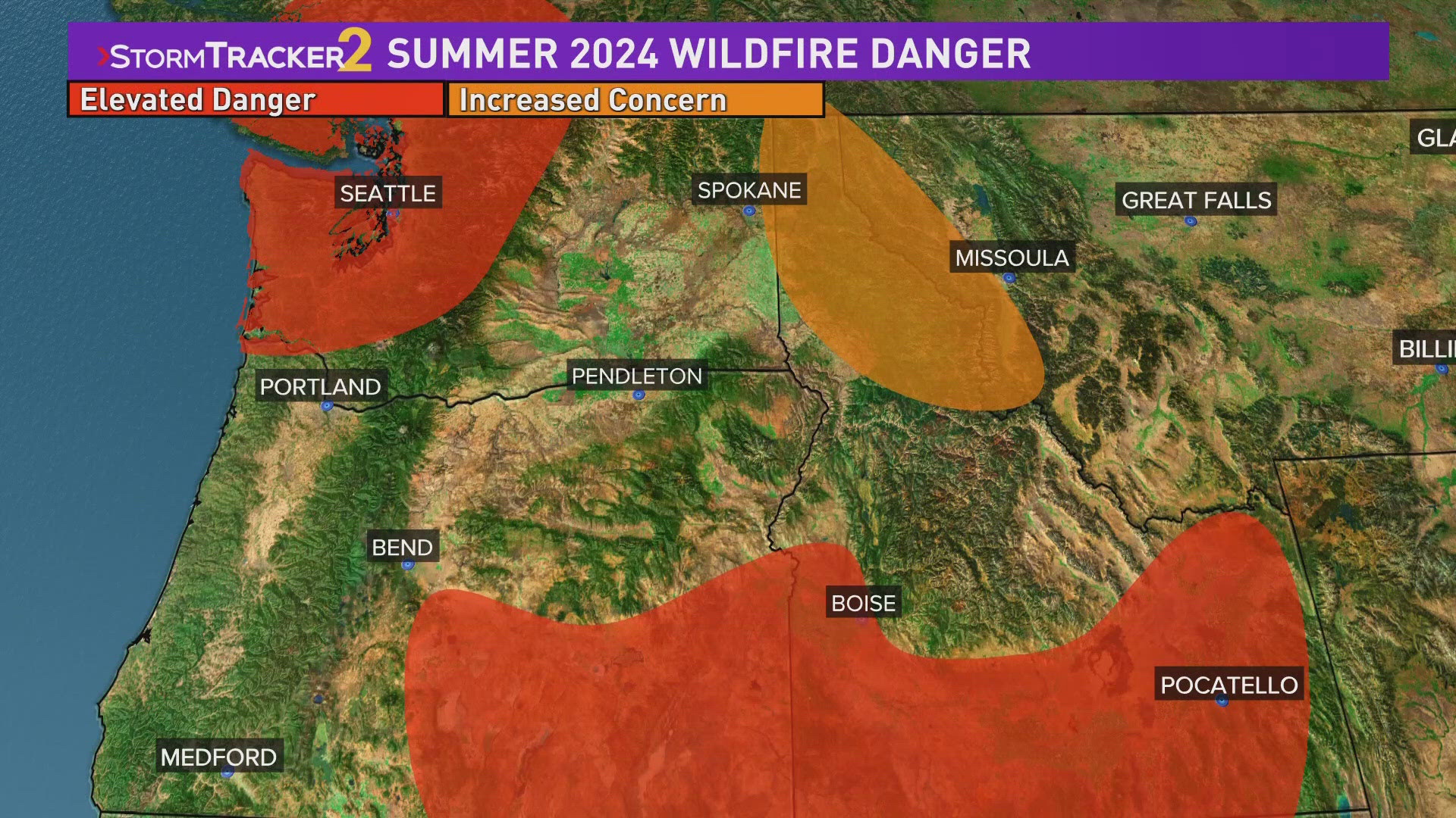 An active wildfire season is likely on the horizon this summer