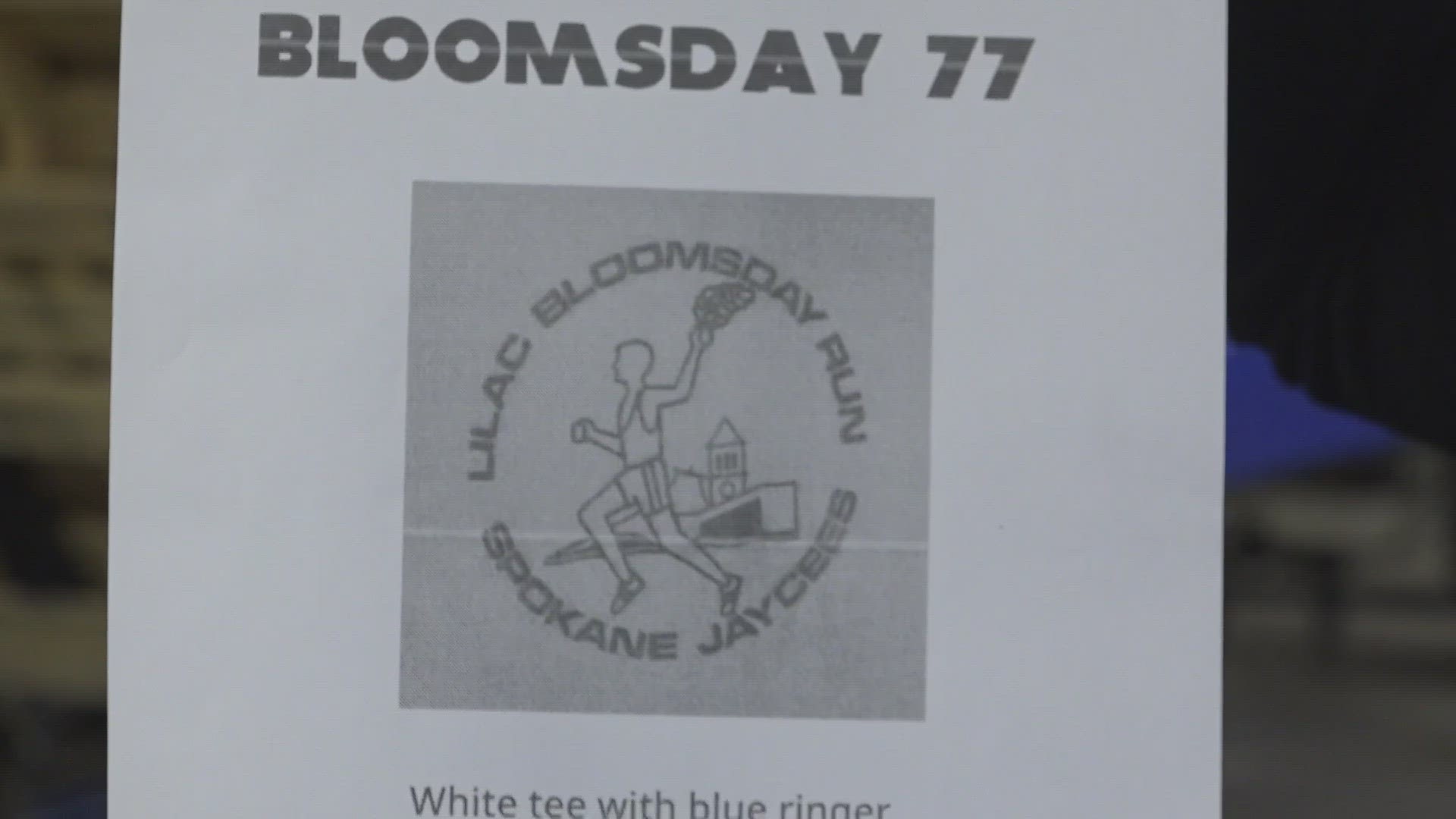 Global Neighborhood Thrift and Vintage has a collection of every Bloomsday t-shirt, except one. They are missing the 1977 shirt from the first race.