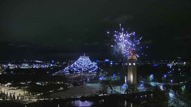 Firework shows in Spokane, North Idaho