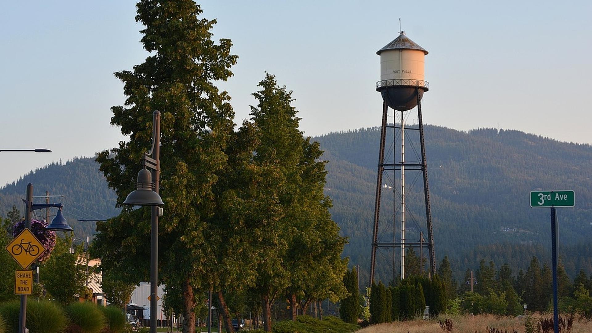 Water Tower From Rango Fall Post Falls Rotary launches campaign to preserve historic water tower ...