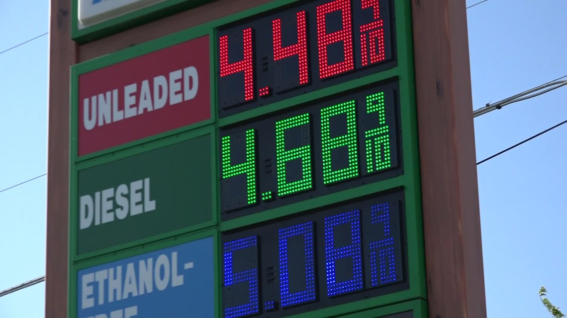 Memorial Day gas prices in Washington and Idaho