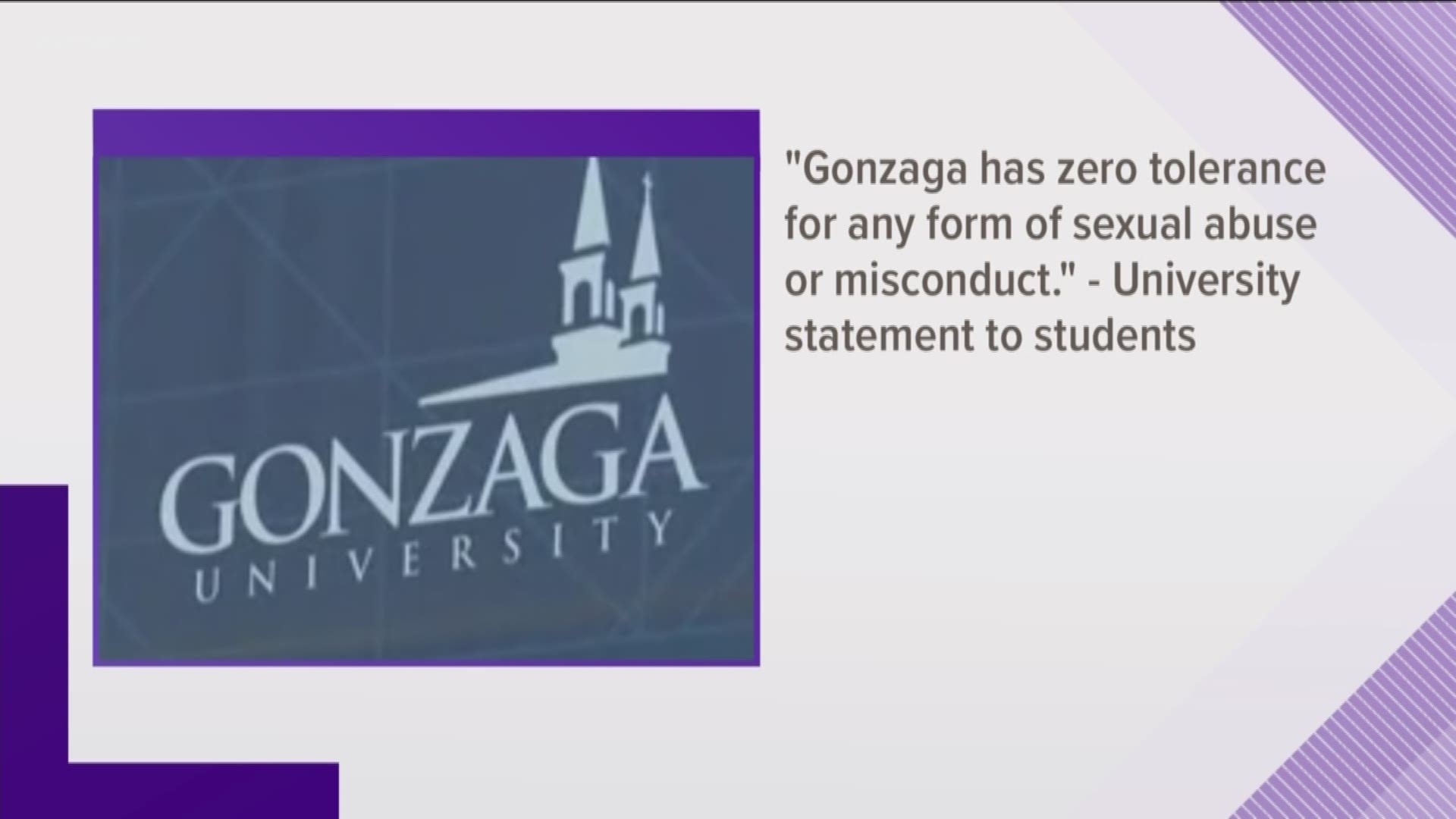 A sexual assault was reported on the Gonzaga campus on Jan. 25, 2019.