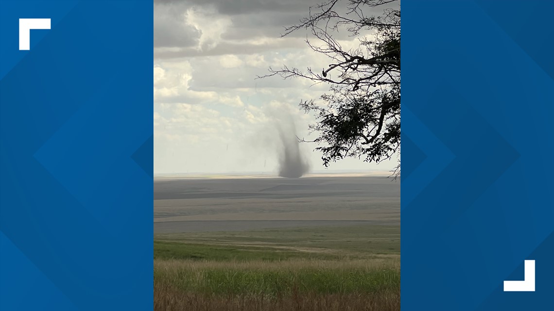 Landspout Tornado Spotted Near Wilbur Wa Airport Krem Com