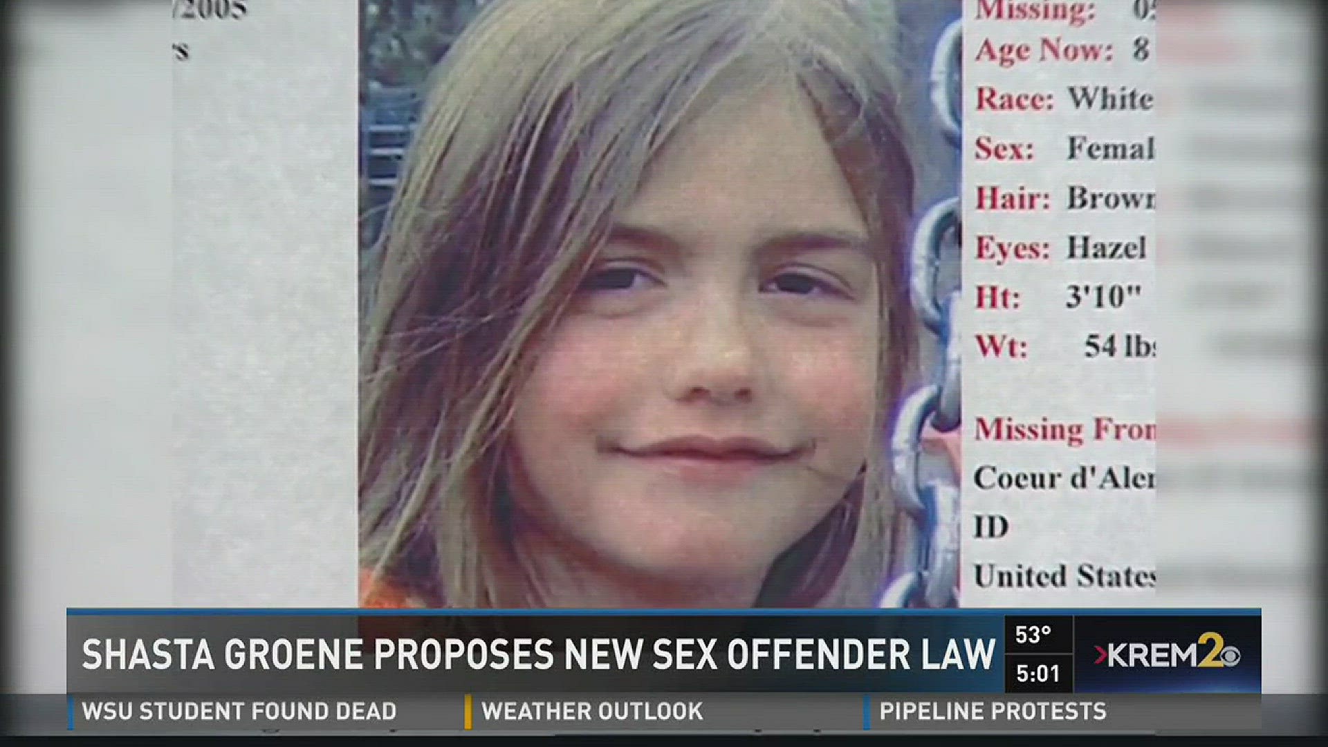 Shasta Groene calls on lawmakers, starts petition