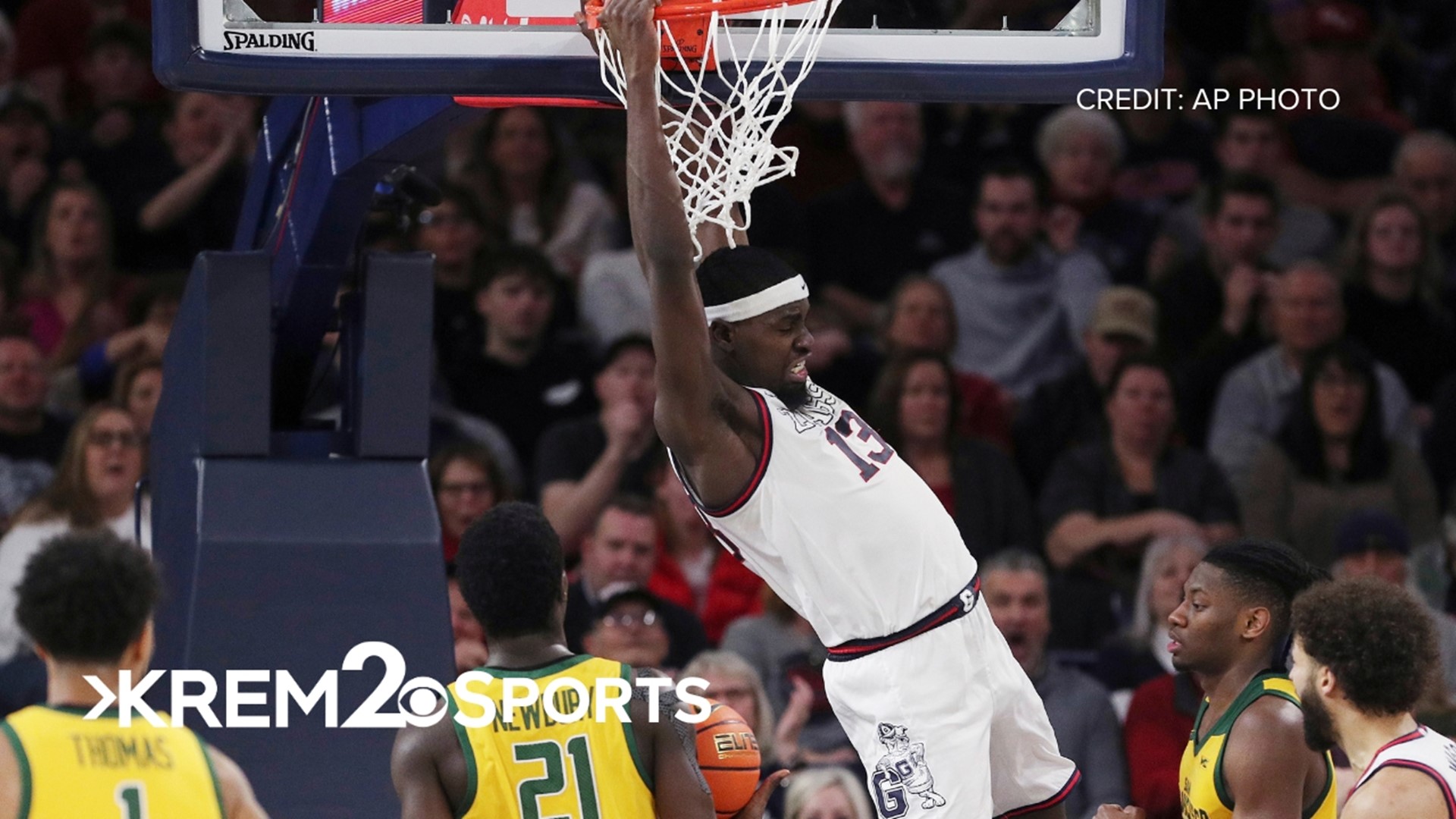 Gonzaga moved past San Francisco in the WCC Standings with the win.